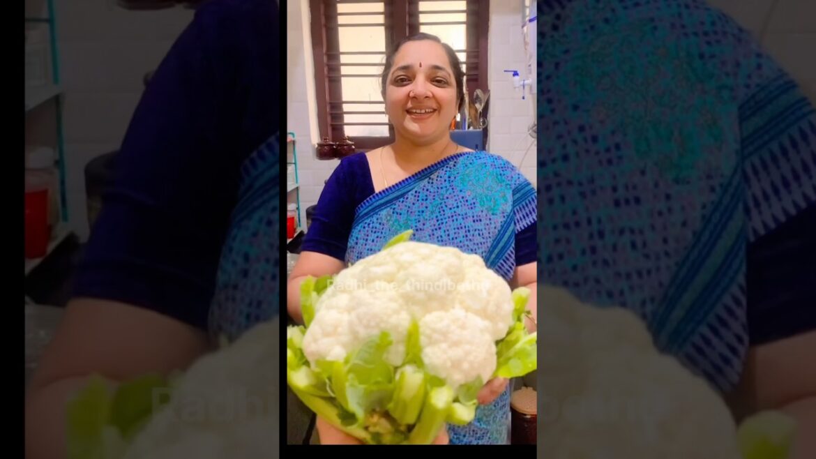 Crispy cauliflower #drygobi #trend #viral #youtubeshorts #telugu #ytshorts #telugu #trending #shorts