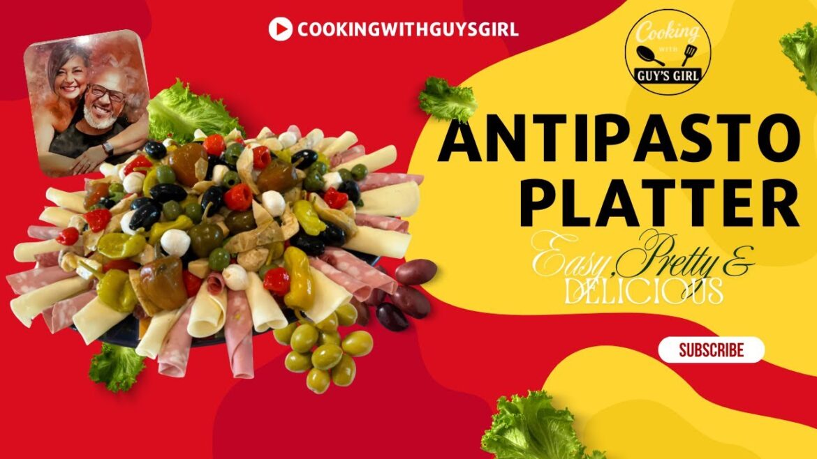Quick & Gorgeous Antipasto Platter in Just 10 Minutes