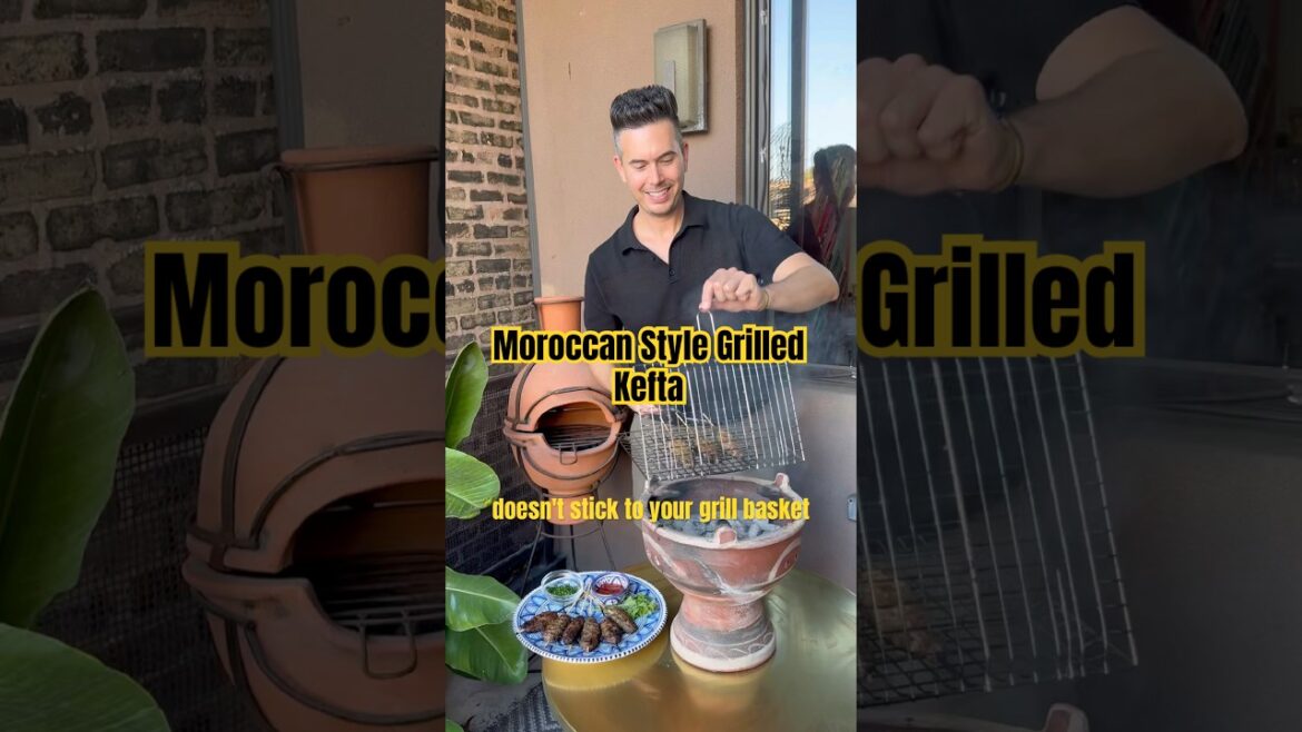 Delicious Moroccan Style Grilled Ketfa Recipe - An easy, simple recipe. #moroccanfood