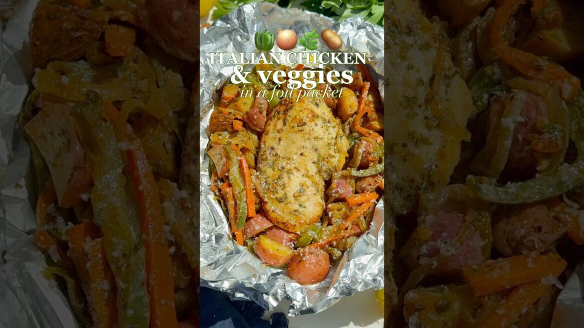 Italian Chicken & Veggies: Click the link in my bio and then select the photo to get the recipe ❤️ Italian Chicken & Veggies: Click the link in my bio and then select the photo to get the recipe ❤️