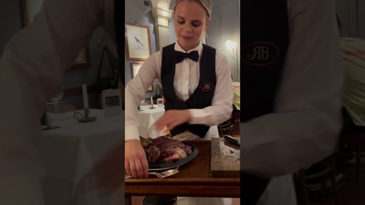 Classic Florentine "Bistecca" Steak Preparation