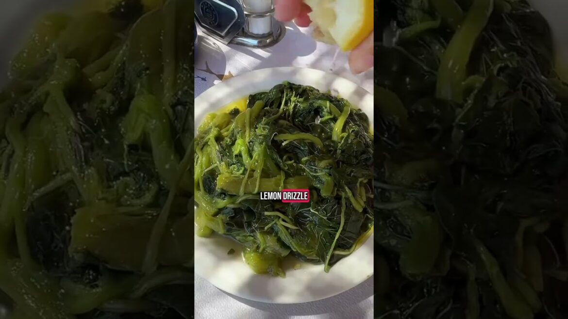 Must-try food in Greece: Horta Must-try food in Greece: Horta