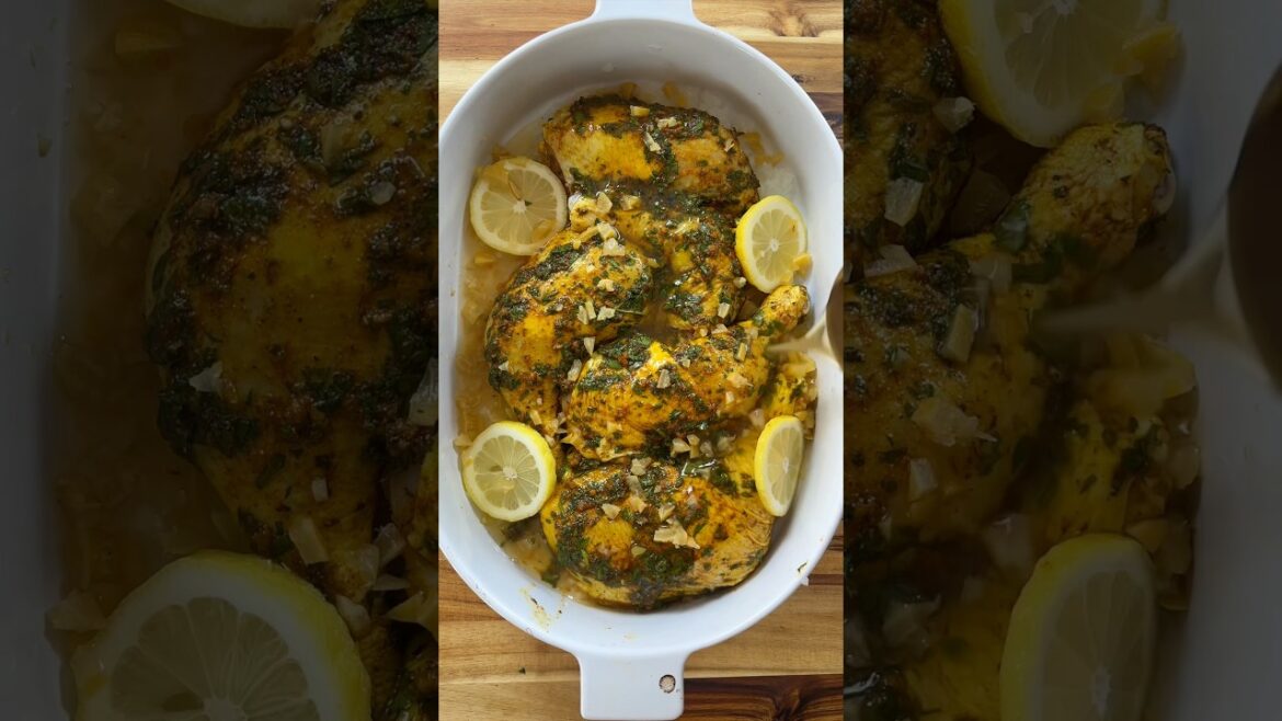 Moroccan Lemon Chicken with Olives YUM! #mediterraneanflavors #quickrecipe Moroccan Lemon Chicken with Olives YUM! #mediterraneanflavors #quickrecipe