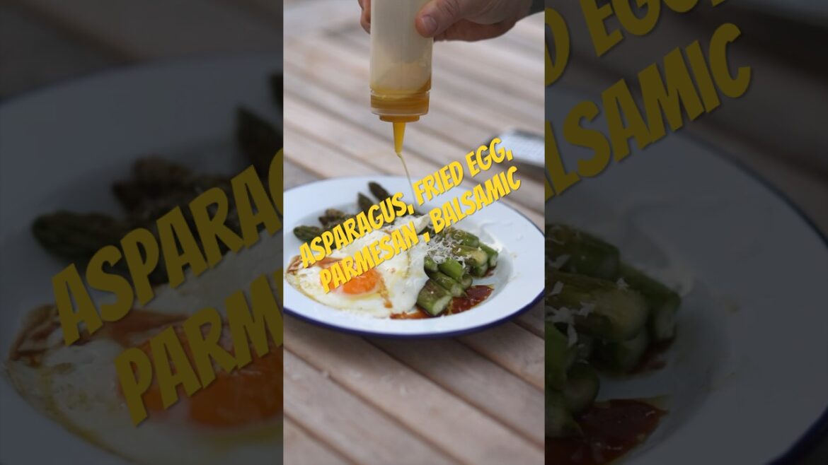 Eggs, asparagus , balsamic , Parmesan . It’s the simple meals in life that spark so much nostalgia.