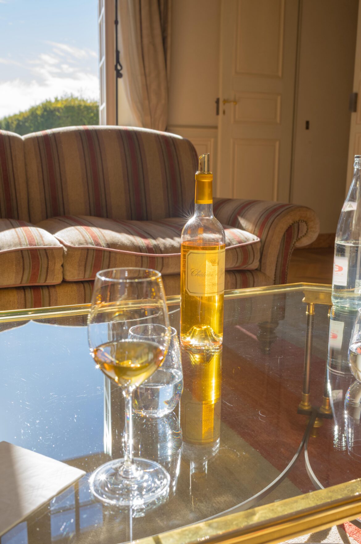 Tasted Chateau d’Yquem for the first time today…at Chateau d’Yquem