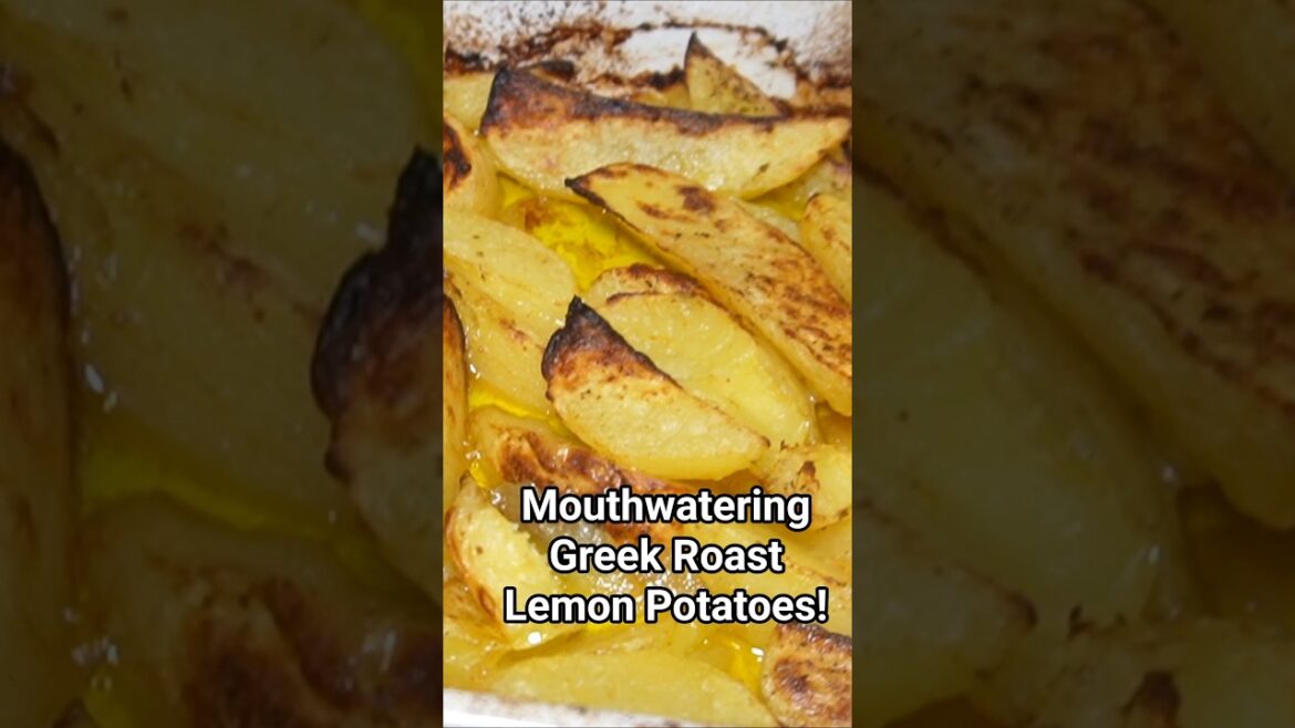 Greek Roasted Lemon Potatoes (Λεμονάτες Πατάτες Στο Φούρνο) #greek #recipe #potatorecipe #potatoes Greek Roasted Lemon Potatoes (Λεμονάτες Πατάτες Στο Φούρνο) #greek #recipe #potatorecipe #potatoes