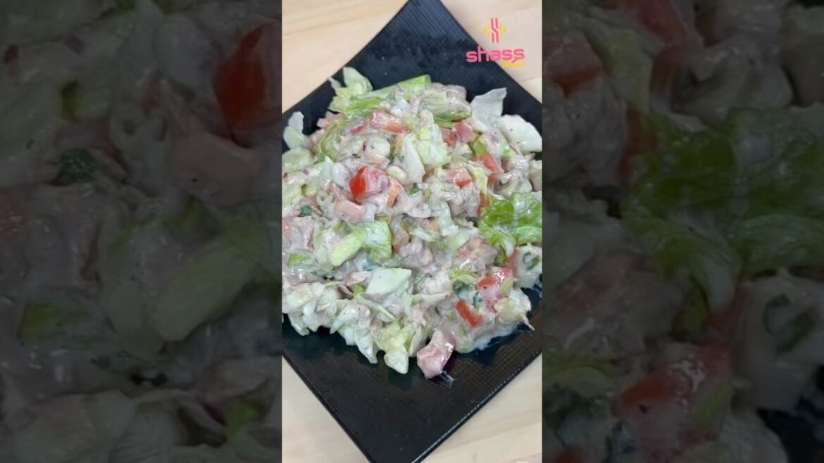 Tuna salad #tunarecipes #healthydinner #saladrecipe #tunasalad #shassworld #food #trending #short