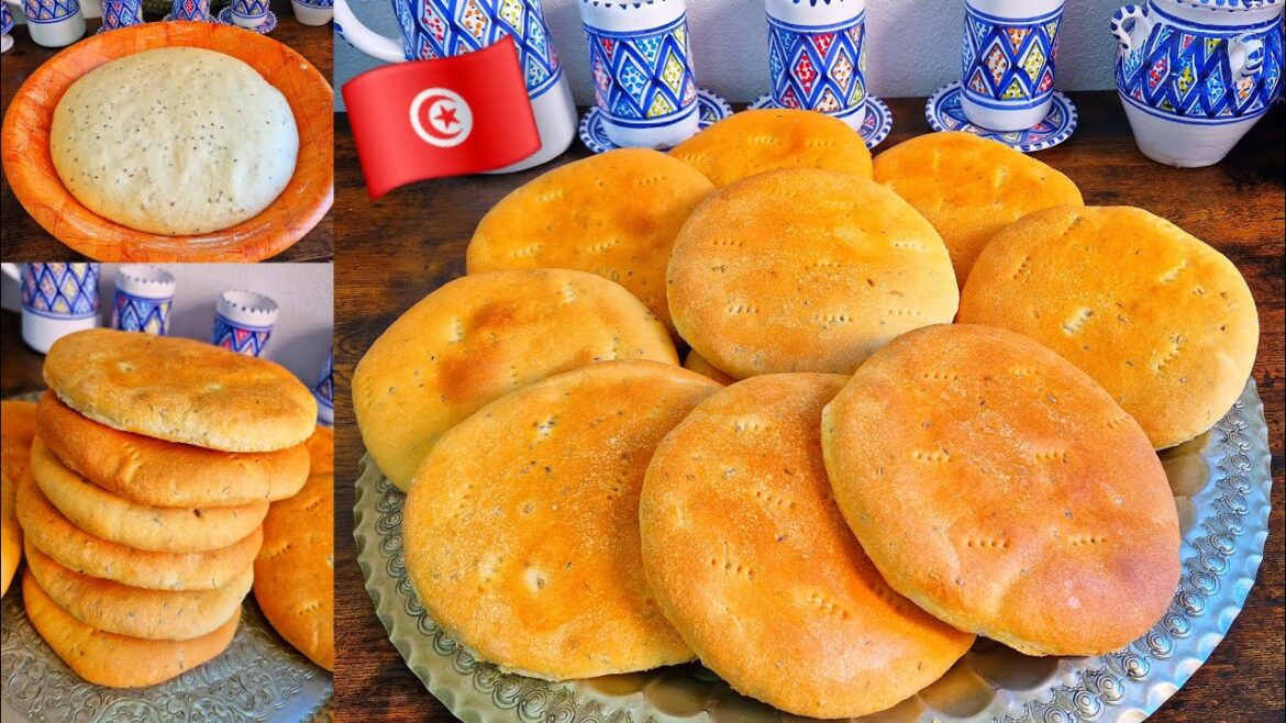 خبز طابونة تونسي في الفور كينو طايب في القوجة وصفة ساهلة في متناول الناس الكل