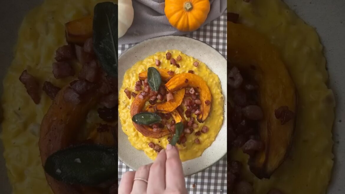 Recipe 10 of 100: the most delicious pumpkin risotto