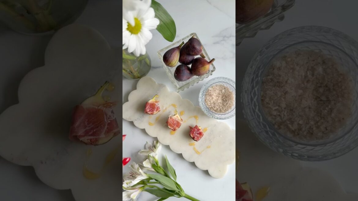 Prosciutto Wrapped Figs ￼