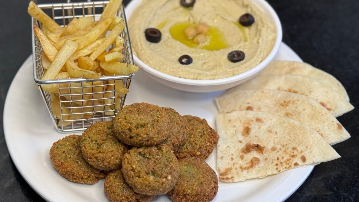 Lebanese Recipe Hummus & Falafel Recipe || Hummus Recipe || Falafel Recipe || Middle Eastern Food