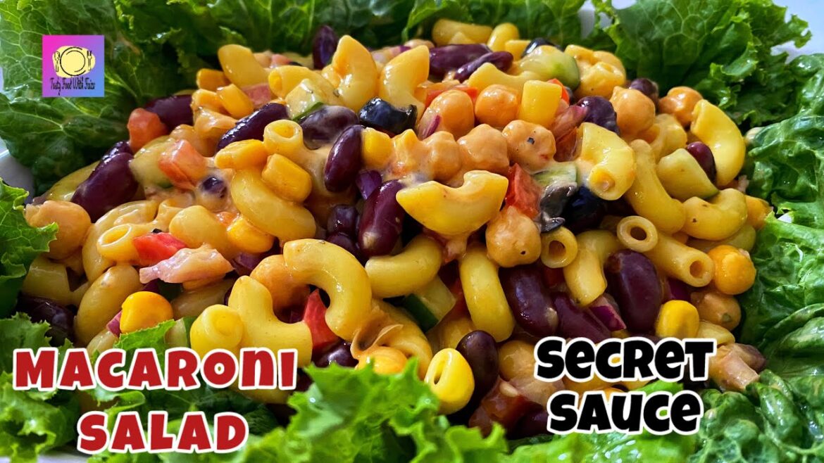 Macaroni Salad Recipe |Macaroni Beans Chaat| Party Side Dish Recipe |Healthy Salad| Macaroni Recipes
