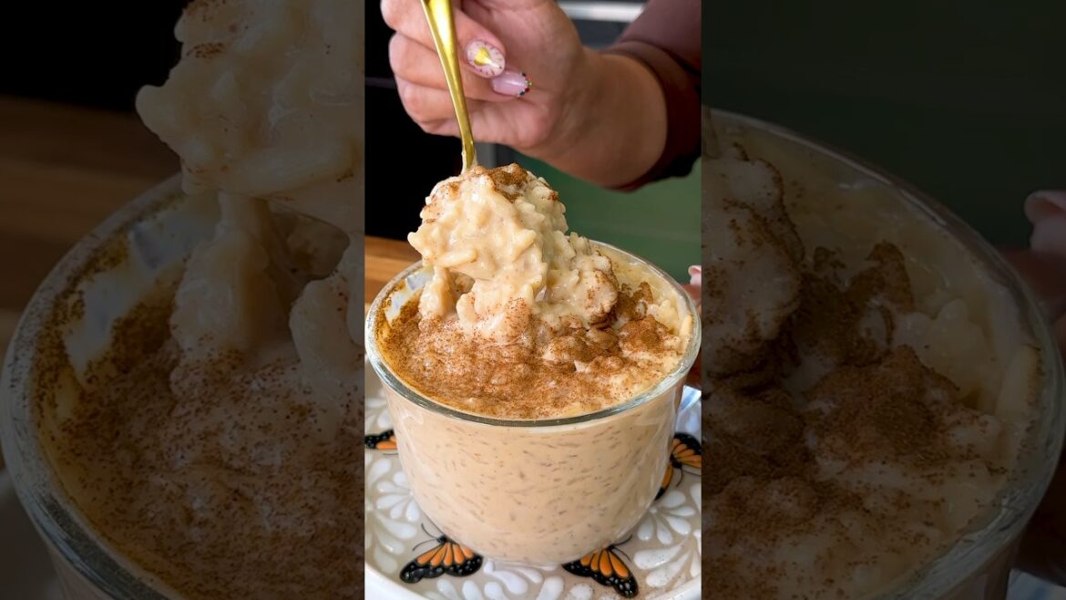 Pumpkin Spice Arroz con Leche Easy to Follow Recipe #shorts