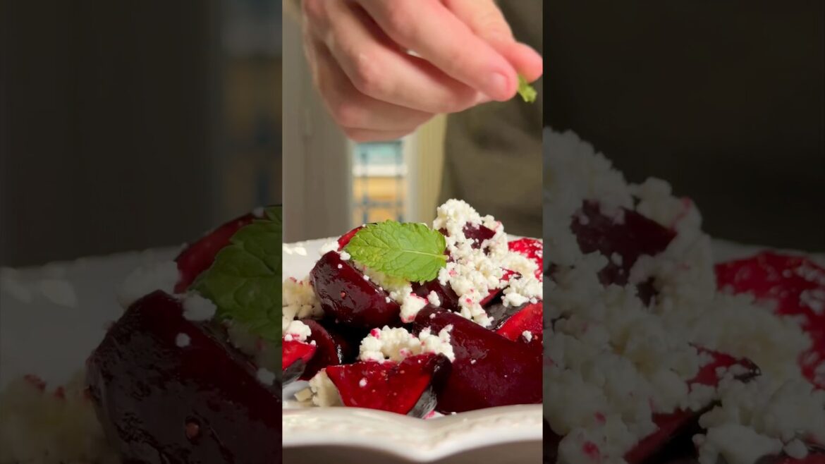 Roasted Beet and Fig #cooking #shorts #food