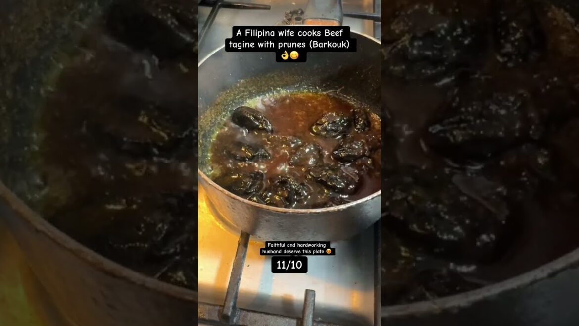 Moroccan beef tagine with prunes Moroccan beef tagine with prunes