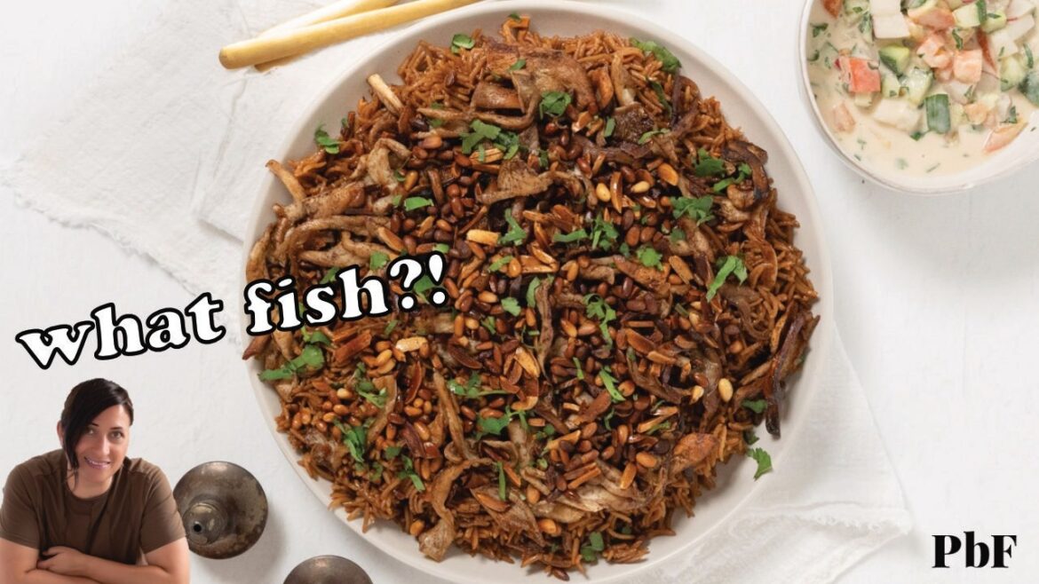 Vegan Sayadieh - Lebanese Fisherman's Rice