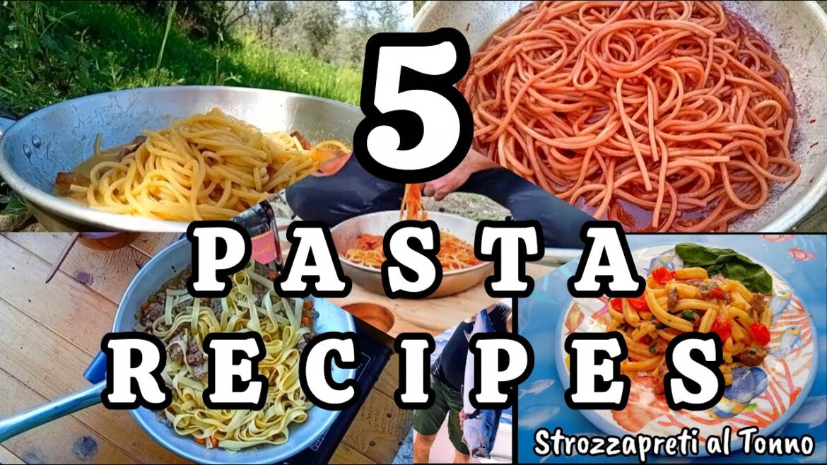 5 Pasta Recipes – Original Italian Recipes Cooked Outdoors 5 Pasta Recipes - Original Italian Recipes Cooked Outdoors