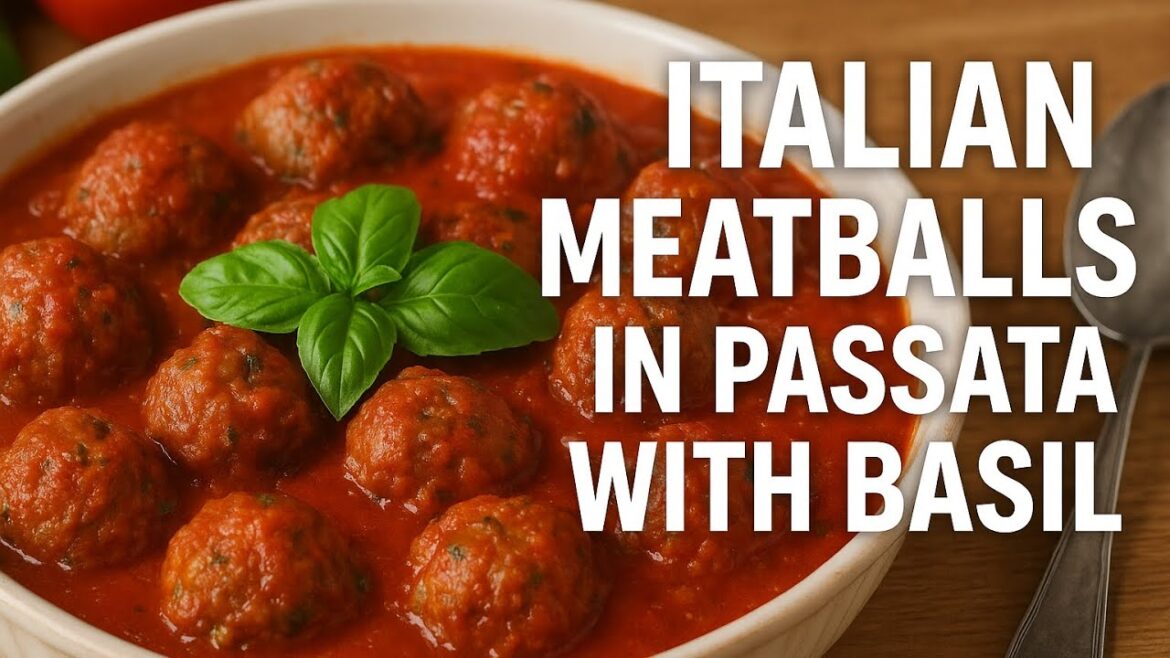 Italian Meatballs in Tomato Sauce with Cheese | Authentic Italian Recipe Italian Meatballs in Tomato Sauce with Cheese | Authentic Italian Recipe