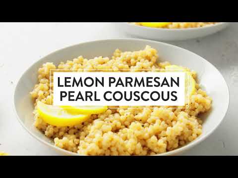Lemon Parmesan Pearl Couscous Lemon Parmesan Pearl Couscous