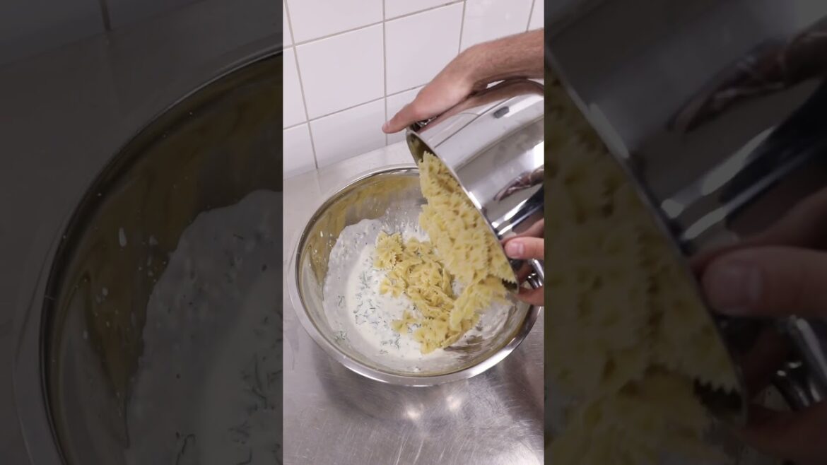 Primavera Estate Recipe Series | White Sauce Pasta