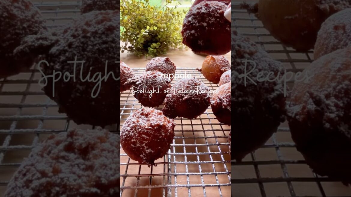 Ricotta Zeppole | Italian Donuts