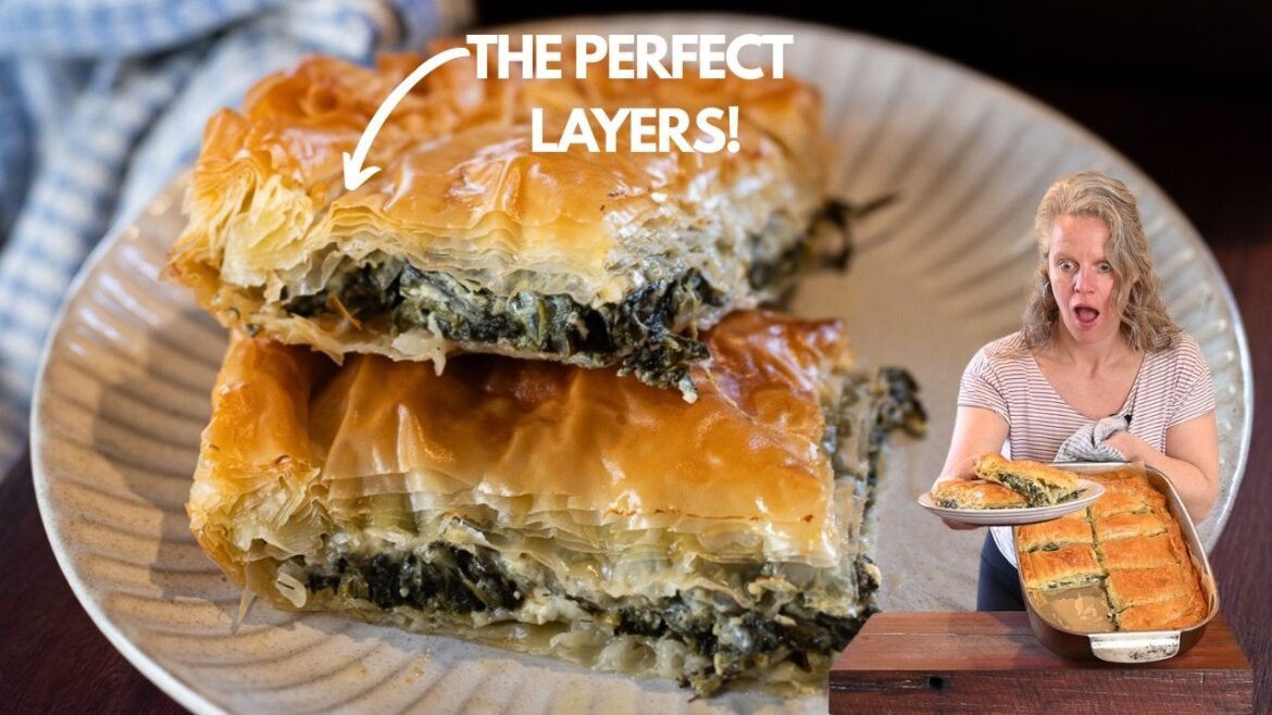 Learn to Cook | Perfect Spanakopita | Golden, Crispy Filo, ULTIMATE Easy Recipe Learn to Cook | Perfect Spanakopita | Golden, Crispy Filo, ULTIMATE Easy Recipe
