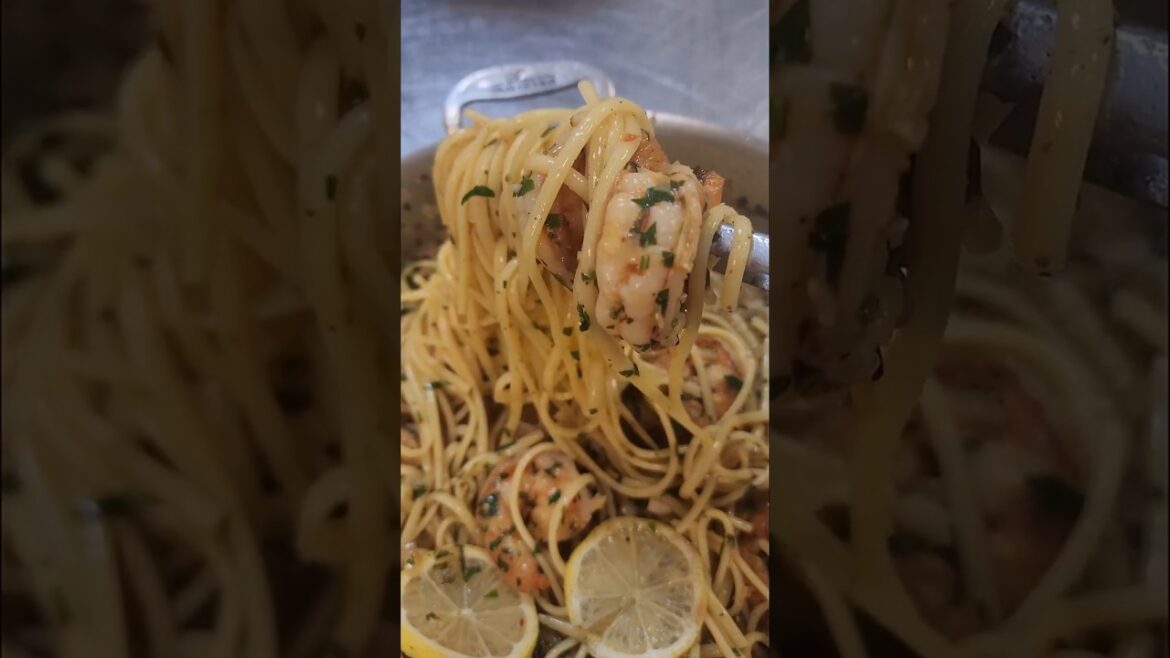 Easy Shrimp Scampi Pasta! "Easy Shrimp Scampi Pasta!"