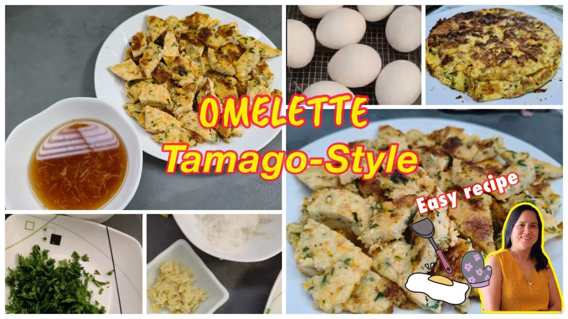 Omelette Tamago-Style Recipe (Vlog #69) #healthy #food #trending #viral #egg #yummy