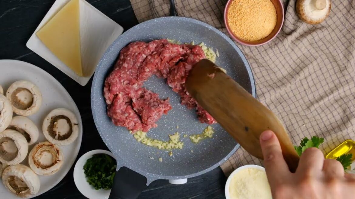 Sausage Stuffed Mushrooms Recipe