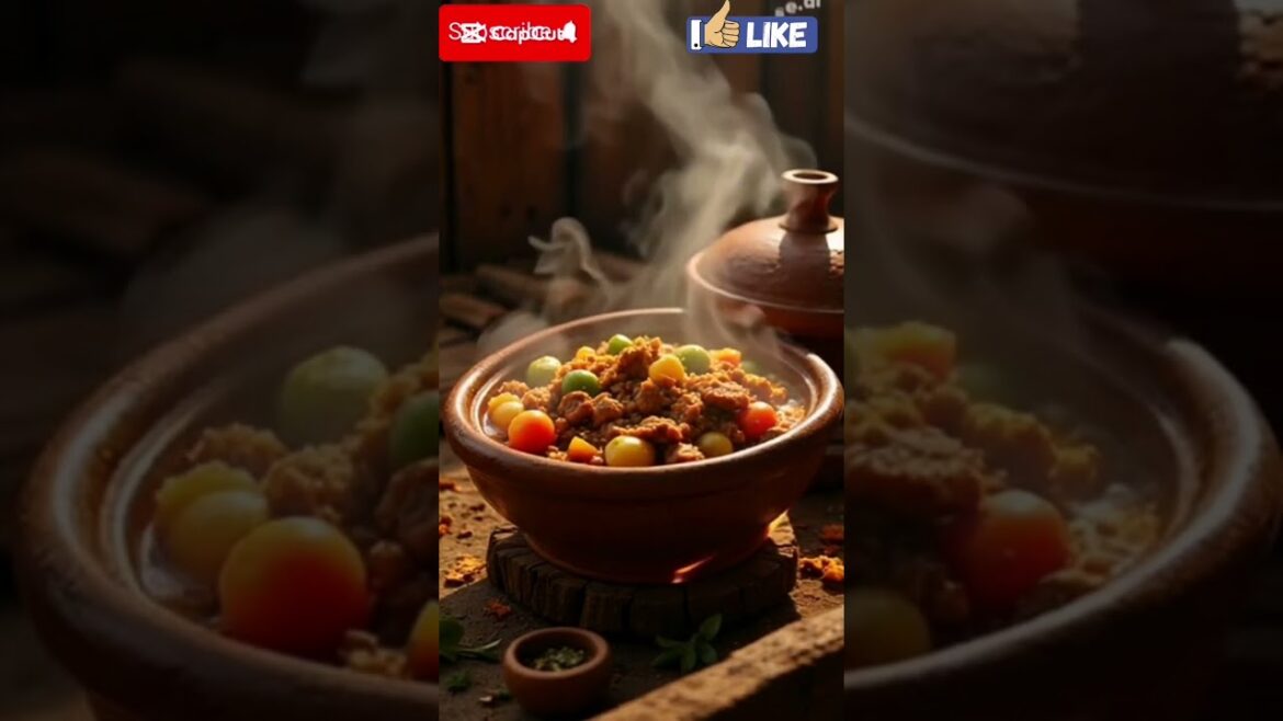 الطاجين الأمازيغي المغربي نكهة من قلب التراث  Moroccan Amazigh Tagine follow me الطاجين الأمازيغي المغربي نكهة من قلب التراث  Moroccan Amazigh Tagine follow me