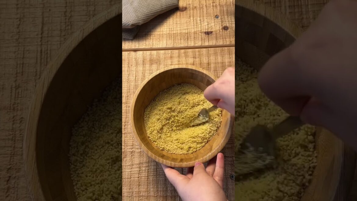 Ensalada de cuscus, rápida y fácil de preparar para aquellos que no tienen tiempo #ensalda#cuscus