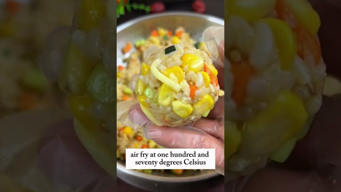 Rice Balls That Stretch Like Cheese! Kid-Approved & Ready in 10 Minutes!