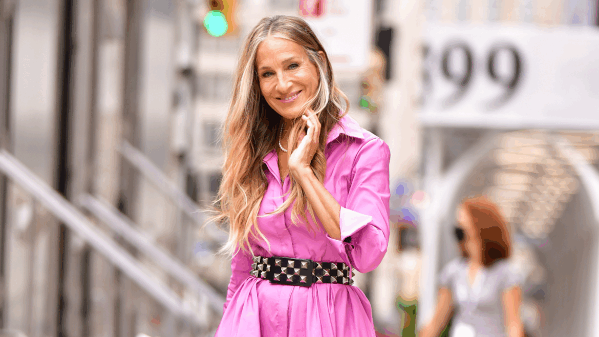 Sarah Jessica Parker saves space on her kitchen countertops with this chic French butter crock – and the look is shoppable from just $10