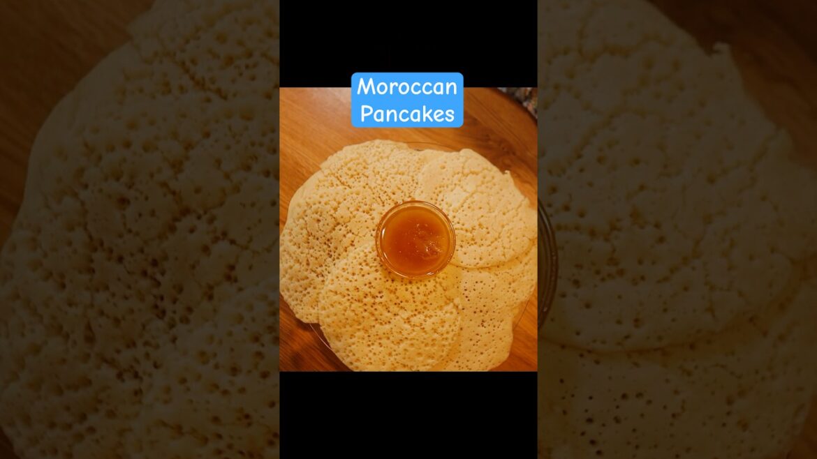MOROCCAN Honeycomb Pancakes Made Easy and DELICIOUS! (Baghrir)