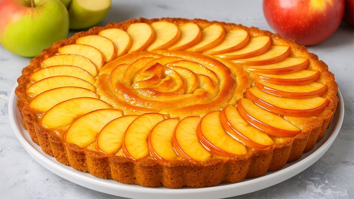 Der berühmte italienische Apfelkuchen, der in ihrem Mund schmilzt! Einfach und lecker