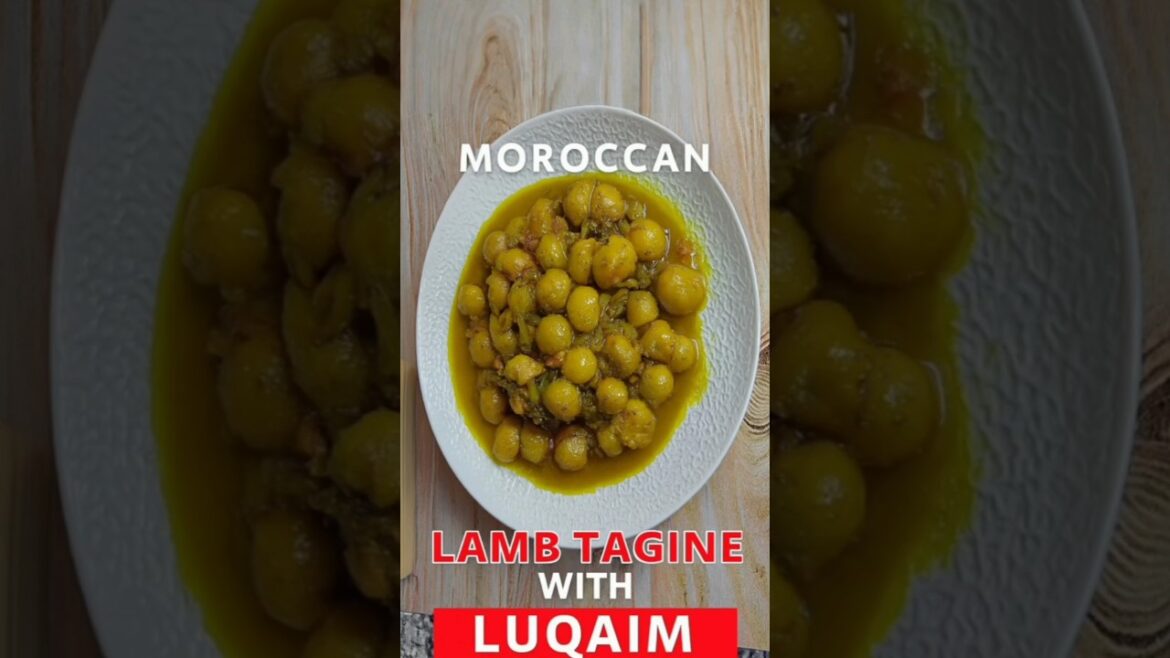 Moroccan Tagine with Luqaim #MoroccanCuisine #LambTagine #EasyTagine #MoroccanLunch #food #tagine