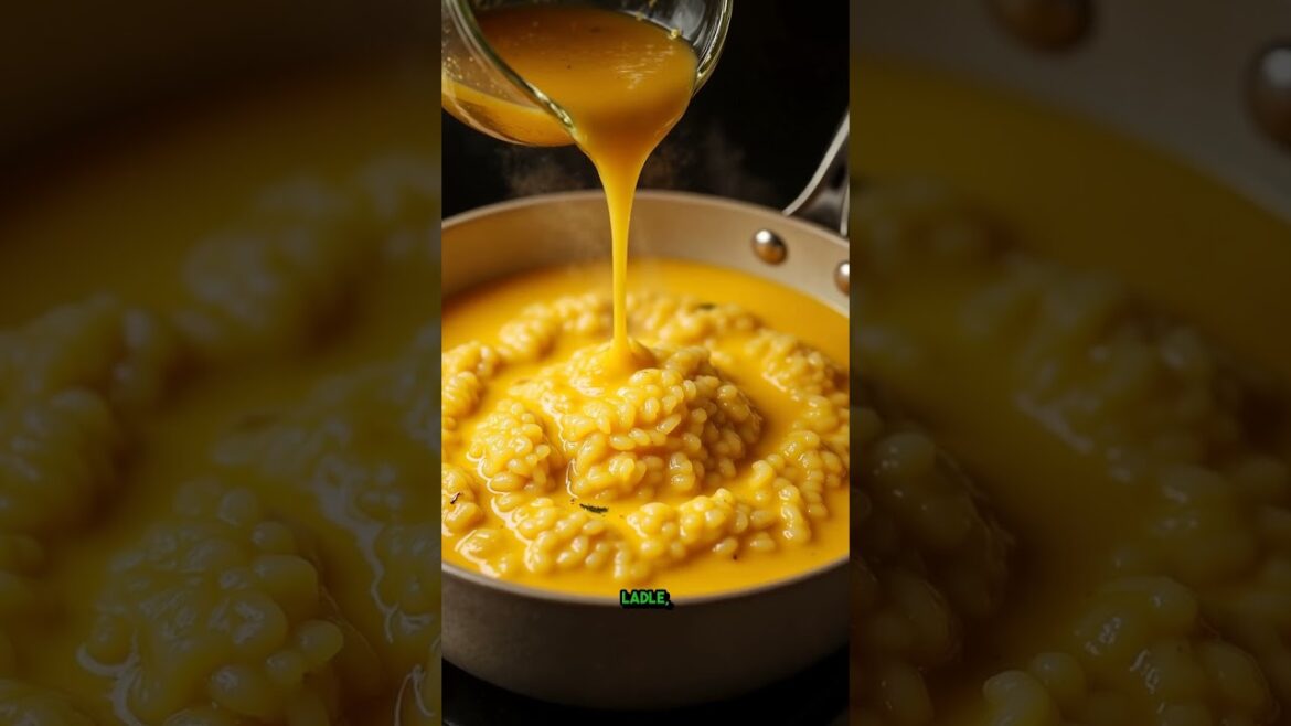 60-Second Golden Risotto alla Milanese 60-Second Golden Risotto alla Milanese