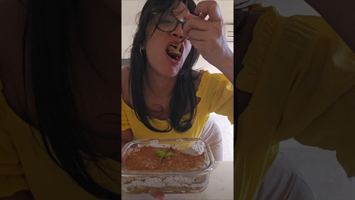 Tiramisú SIN AZÚCAR #recetas #recipe #healthyfood #alimentossanos #sinazucar #sugarfree #tiramisu