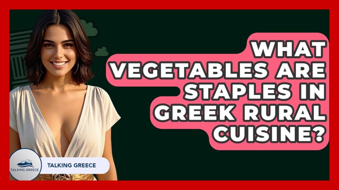 What Vegetables Are Staples In Greek Rural Cuisine? - Talking Greece