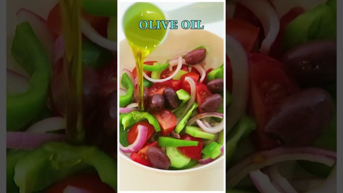 GREEK SALAD Recipe #greeksalad #saladrecipes #salad