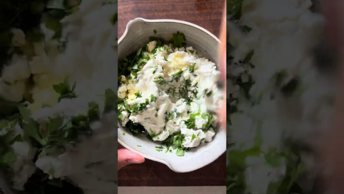 Lemon Asparagus Pasta with Feta