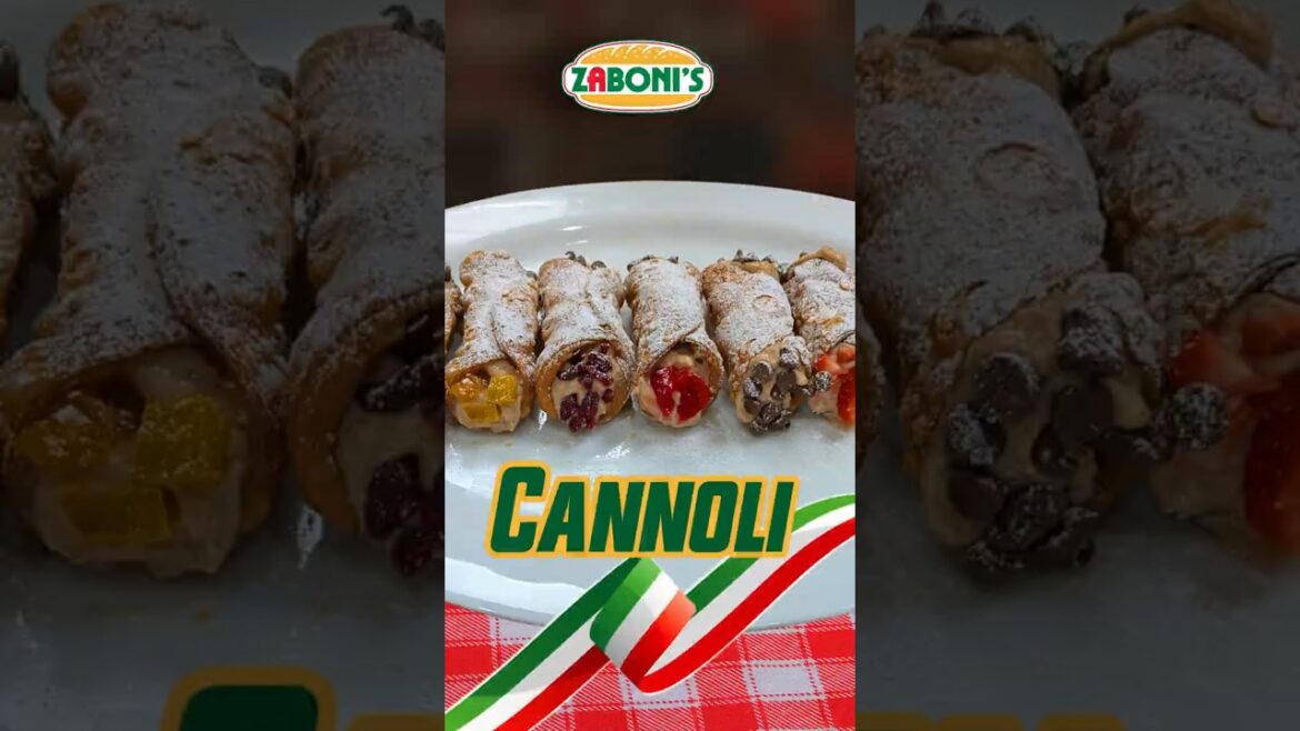 Authentic Italian Cannoli Recipe  #zabonis  #italiancuisine  #italianfood