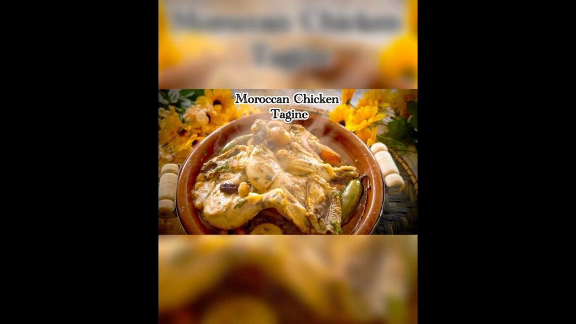 Moroccan style Chicken Tagine |  #ytshorts