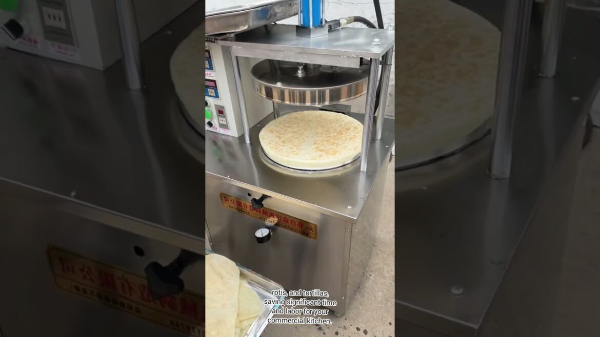 Electric Flatbread Maker Is perfect for Roti, Pita, and Tacos in Commercial Kitchens. #breadoven Electric Flatbread Maker Is perfect for Roti, Pita, and Tacos in Commercial Kitchens. #breadoven