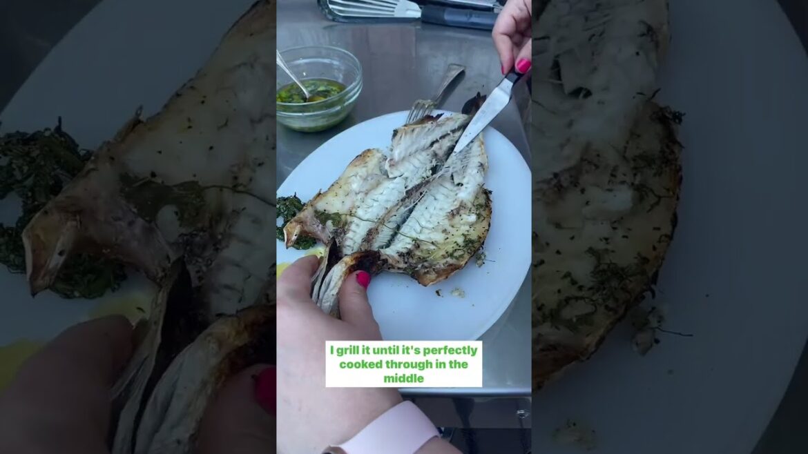 https://littleferrarokitchen.com/grilled-branzino-lemon-fresh-herbs/ Simply grilled branzino.