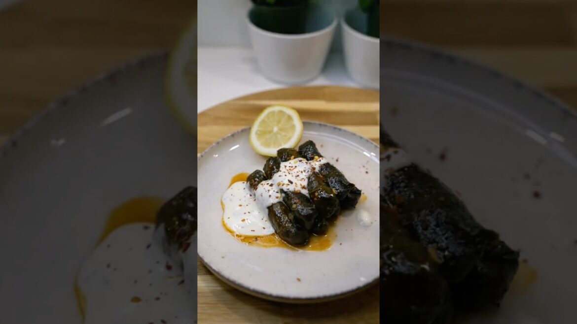 Dolma – Spicy, Sour & Juicy Stuffed Grape Leaves