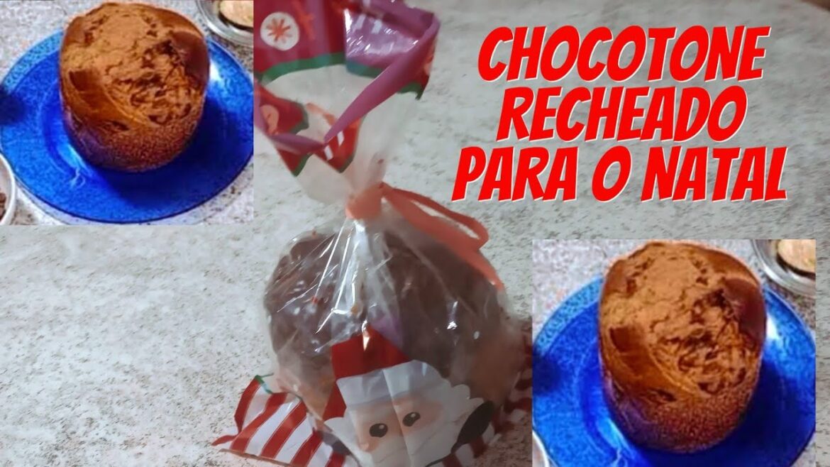O MELHOR CHOCOTONE RECHEADO COM BRIGADEIRO DO MUNDO  @THELFONSECA