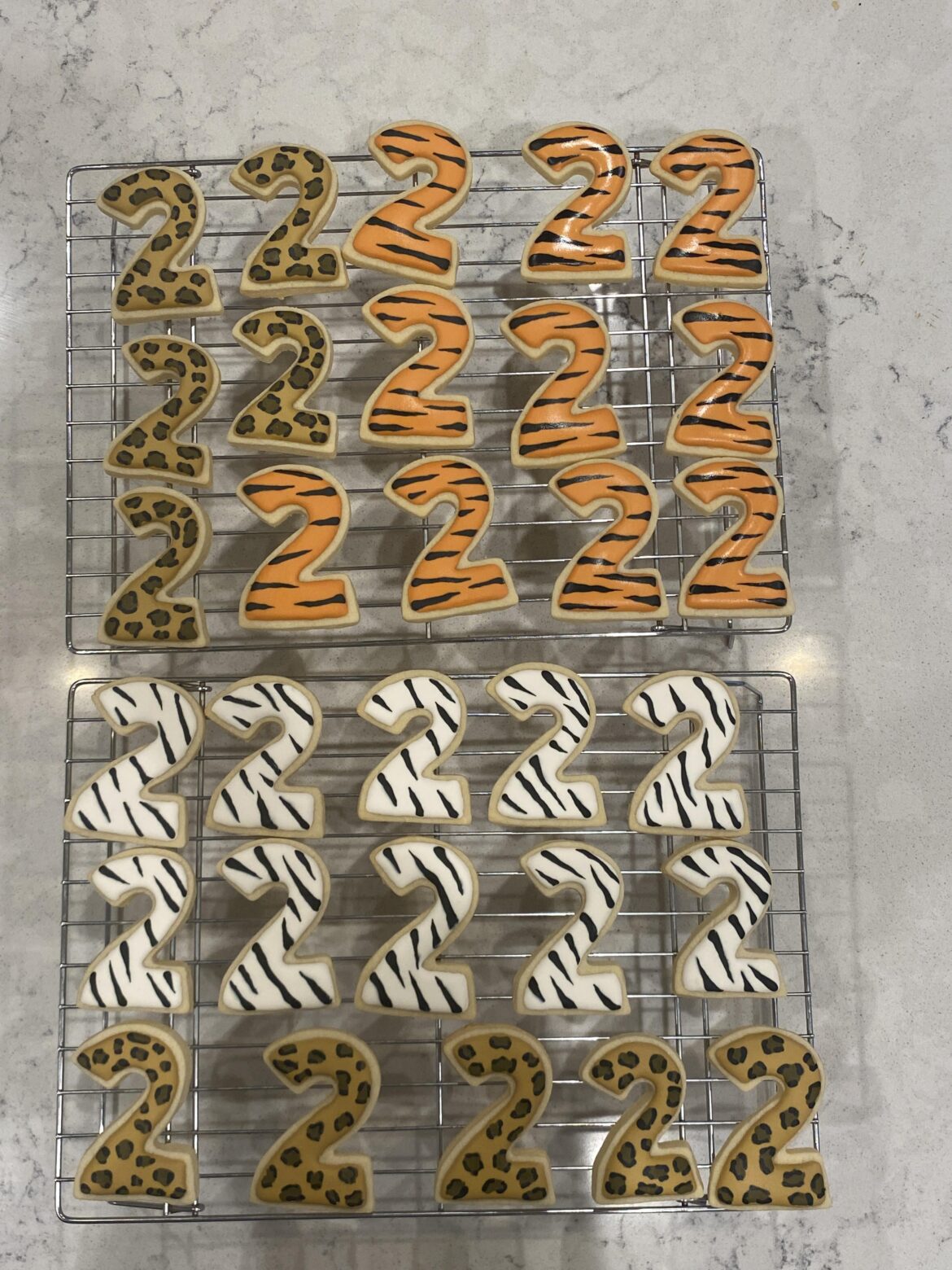 Cookies for my daughters 2nd birthday