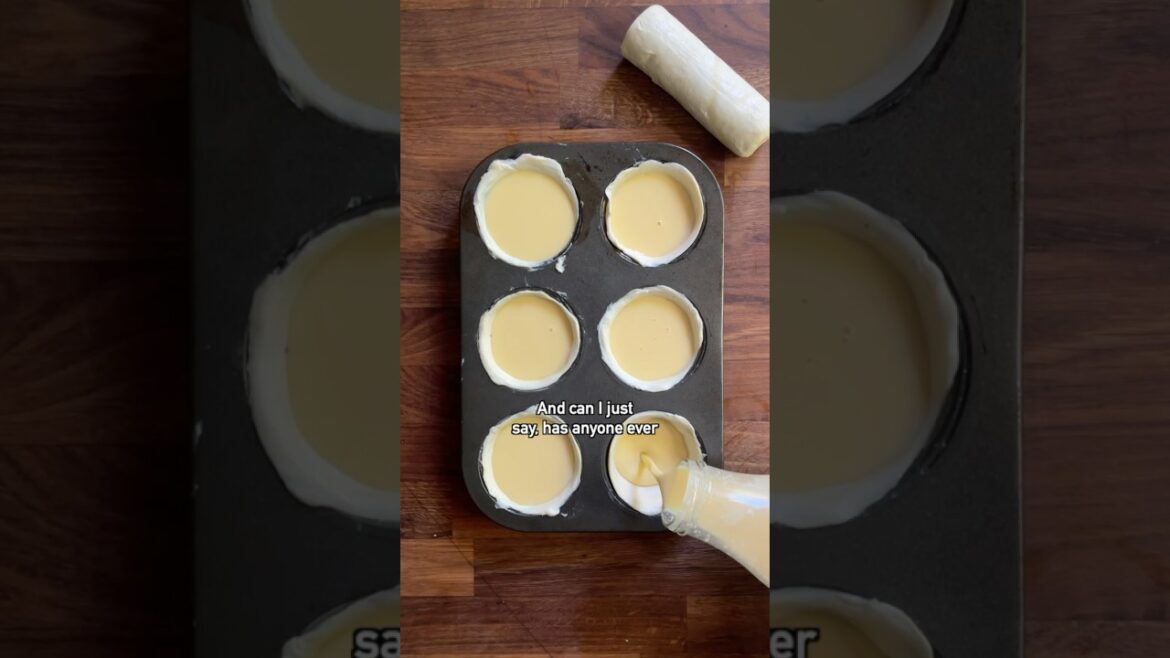 Pastel de nata but bigger