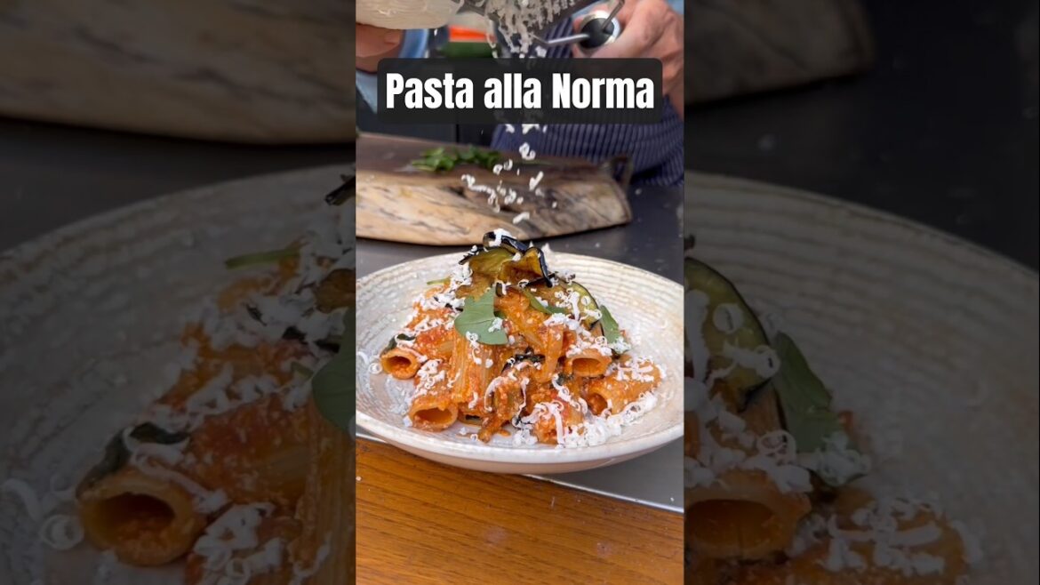 La più buona Pasta alla Norma che potrai mai assaggiare #chefmaxmariola
